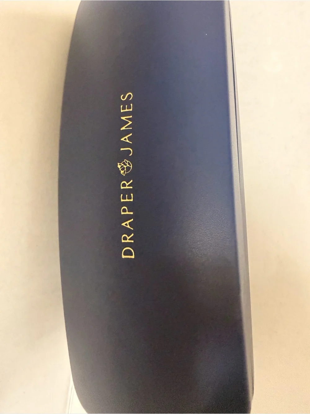 Draper James Black Sunglasses with Navy Case
